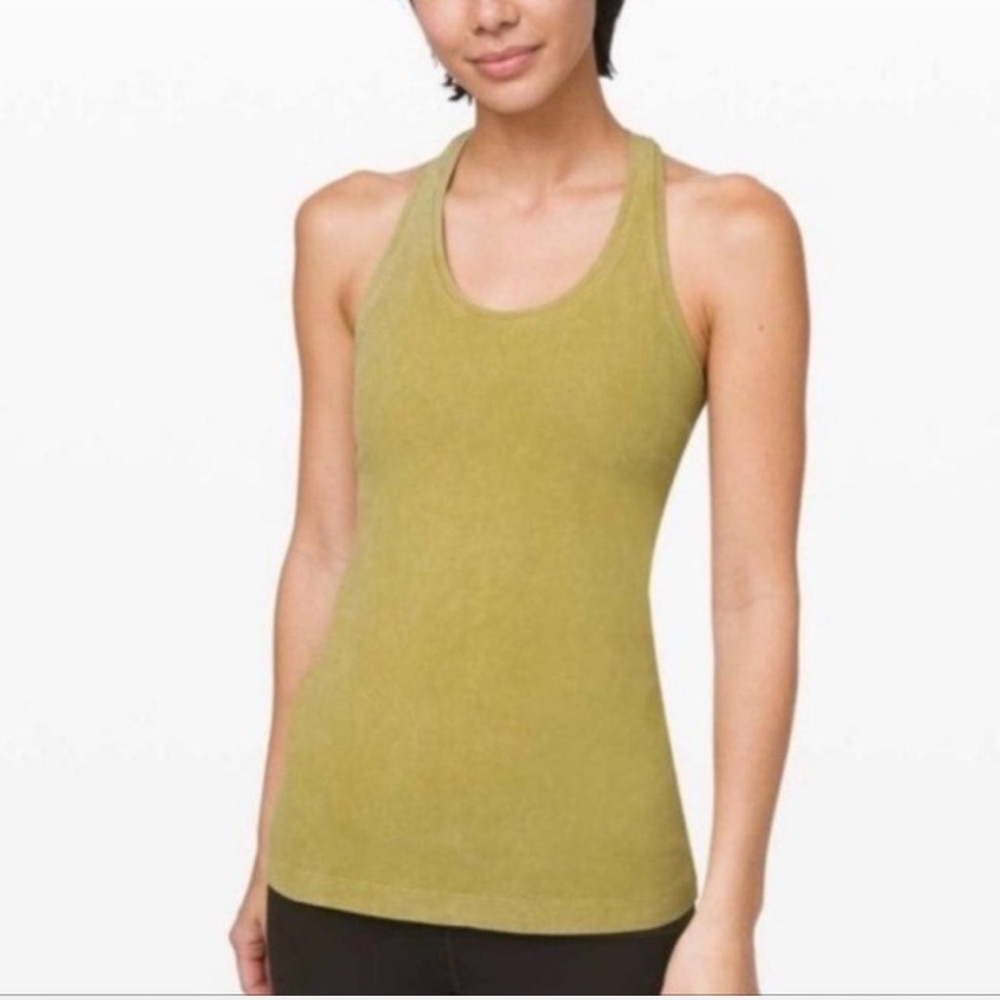 Lululemon Athletica Sage Green Tank Top